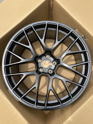 5x112 Black 20 Inch Alloy Wheels , 9J ET26 Forged Aluminium Wheels