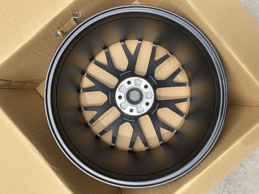 5x112 Black 20 Inch Alloy Wheels , 9J ET26 Forged Aluminium Wheels