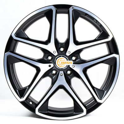 5x112 10J 5 Double Spoke 21 Inch Mercedes AMG Wheels Glossy